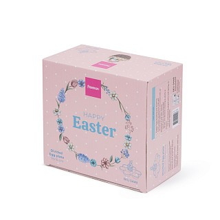 Підставка для яєць Fissman HAPPY EASTER 18х16 см доломіт (0449)