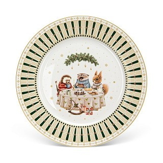 Тарілка Fissman MIRACLE 27 см порцеляна (16012)