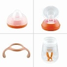 Пляшка для годування Fissman 260 мл з ручками (6907)