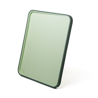 Набір з 2-х обробних дощок Fissman 38х28 на підставці, колір Зелений пластик, ТПР (8058)