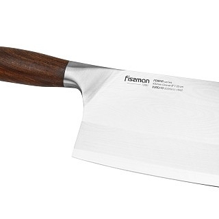 Кухонный топор Fissman FENRIR с дамасским узором 20 см X30Cr13 сталь (12051)