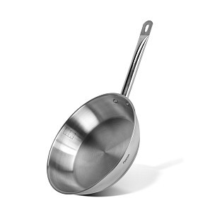 Сковорідка 28x6,5 см Fissman нержавіюча сталь (5437)