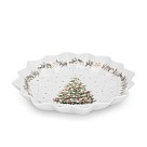 Блюдо Fissman CHRISTMAS многоугольное 24 см фарфор (14017)