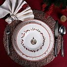 Тарілка Fissman CHRISTMAS BALLS 27 см порцеляна (16081)