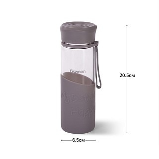 Пляшка скляна Fissman 500 мл  (6399)