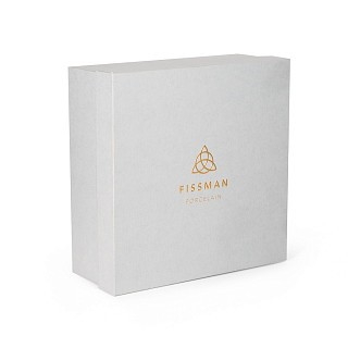 Набор из 4-х мисок Fissman LYON 18 см фарфора (14070)