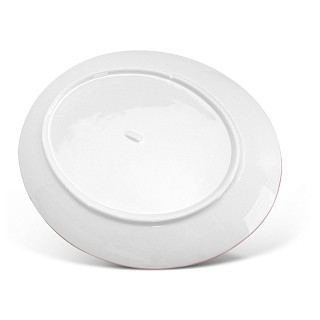 Тарелка овальная Fissman HAPPY EASTER 31х25 см доломит (0432)