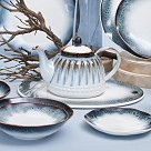 Заварювальний чайник Fissman 1100 мл GALACTICA порцеляна (13612)