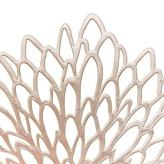 Сервірувальний килимок Fissman круглий 38 см ПВХ ціна за 1од (0720)