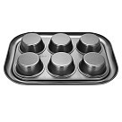 Форма для випічки Fissman 6-ти кексів 29,4x21x3,5 см (5649)