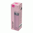 Термос-кухоль Fissman 450 мл рожевий нержавіюча сталь (9879)