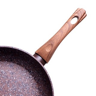 Сковорода для жарки Fissman MAGIC BROWN 24x4,9 см индукционная (4331)