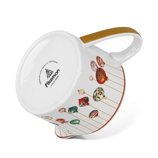 Всадник Fissman CHRISTMAS BALLS 300 мл фарфора (16089)