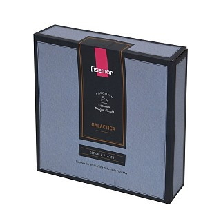 Набор Fissman из 2-х тарелок GALACTICA 21 см фарфор (13631) Набор Fissman из 2-х тарелок GALACTICA 21 см фарфор (13631)