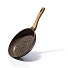 Сковорідка Fissman MONBLANE STONE 24x4,9см CHOCOLATE (4274)