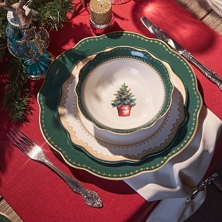 Салатник Fissman 15,5x5 см CHRISTMAS EVE фарфор (13758) Салатник Fissman 15,5x5 см CHRISTMAS EVE фарфор (13758)
