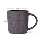 Кружка Fissman 330 мл, цвет КОРИЧНЕВЫЙ (6063)