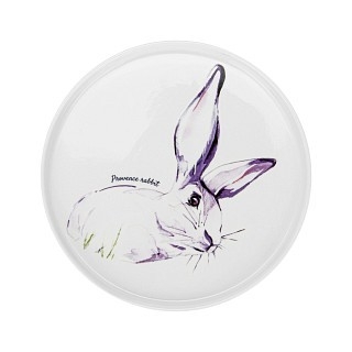 Тарілка Fissman PROVENCE RABBIT 20 см см порцеляна (13952)