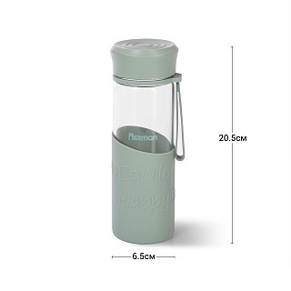 Пляшка скляна Fissman 500 мл  (6398)