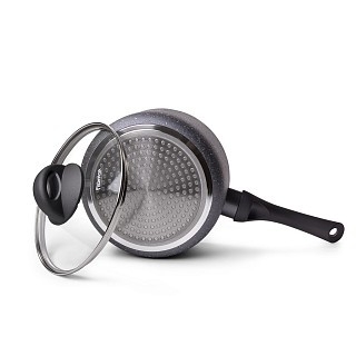 Ковш Fissman MOON STONE 18x9 см 2200 мл (с крышкой) (4407)