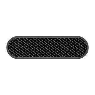 Подставка для кухонных ножей Fissman 23x7, 8x22, 6 см овальная, цвет бежевый пластик (12887)