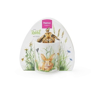 Кухоль Fissman RABBIT 350 мл порцеляна (13725) Кухоль Fissman RABBIT 350 мл порцеляна (13725)