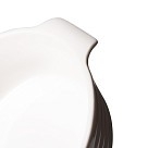 Кругла форма для запікання Fissman 12х4,5 см / 220 мл порцеляна ціна за шт (14168)