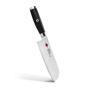 Санток нож Fissman KENSEI MITSUYOSHI 16 см сталь DAMASCUS (2591)