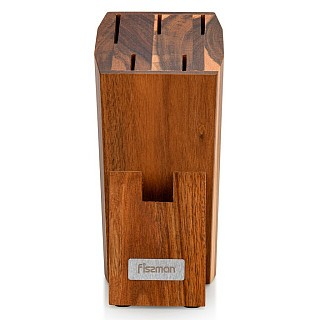 Подставка для ножей Fissman 5 слотов акация (2745)