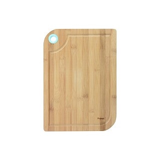 Обробна дошка для мяса, овочів і фруктів Fissman 39x28x1,5 см (8773)