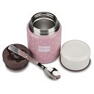 Термос для їжі Fissman 350 мл рожевий (9666)