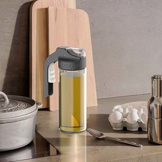 Бутылка для масла Fissman 400 мл стекло (6420)