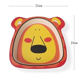 Тарілка плоска Fissman 21x21 см Левеня (9470) Тарілка плоска Fissman 21x21 см Левеня (9470)