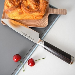 Поварской нож Fissman FUJIWARA 15 см сталь AUS-6 (2816)