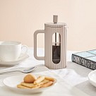 Заварювальний чайник Fissman з поршнем 350 мл скляна колба (9144)