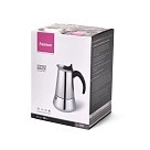 Гейзерна кавоварка Fissman 300 мл нержавіюча сталь (3329)