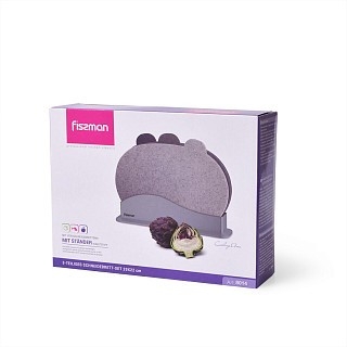 Набір обробних дощок Fissman 29х22 см пластик 3 предмети (8014)