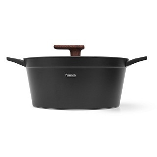 Каструля Fissman FILOMENA 28x13,5 см 5,7 л зі скляною кришкою алюміній з антипригарним покриттям (14530) Каструля Fissman FILOMENA 28x13,5 см 5,7 л зі скляною кришкою алюміній з антипригарним покриттям (14530)
