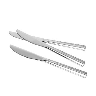 Набір столових ножів Fissman 3 предмети FLOR 22,5 см нержавеющая сталь (3051)