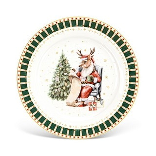 Тарелка Fissman MIRACLE 19,5 см фарфор (16015)