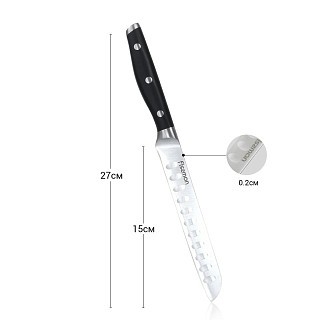 Ніж для тонкої нарізки Fissman DEMI CHEF 15 см (2366) Ніж для тонкої нарізки Fissman DEMI CHEF 15 см (2366)
