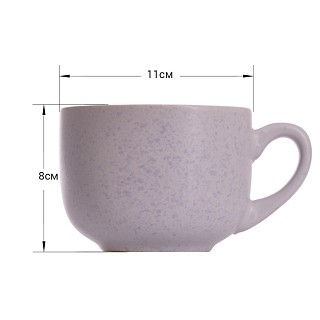 Кухоль Fissman 450 мл, колір БУЗКОВИЙ (6085)