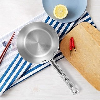 Ковш Fissman MILLENIUM 16x9 см / 1,5 л со стеклянной крышкой (5360)