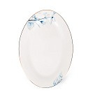 Блюдо Fissman LYON овальное 30х20 см фарфора (14073)