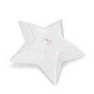 Блюдо Fissman CHRISTMAS у формі зірки 19х15,5 см порцеляна (14016)