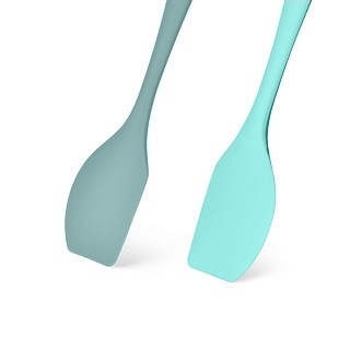 Лопатка Fissman TWINS 29 см силикон 16 шт. в промо-тубусі (11428)