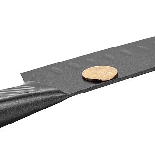 Нож сантоку Fissman SHINAI graphite 18 см (2481) Нож сантоку Fissman SHINAI graphite 18 см (2481)