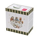 Миска Fissman MIRACLE многоугольная 14 см фарфор (16021)