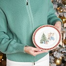 Тарелка Fissman 20 см MIRACLE фарфор (13754)