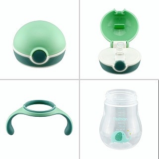 Бутылка для воды Fissman 60 мл с трубочкой (6906)